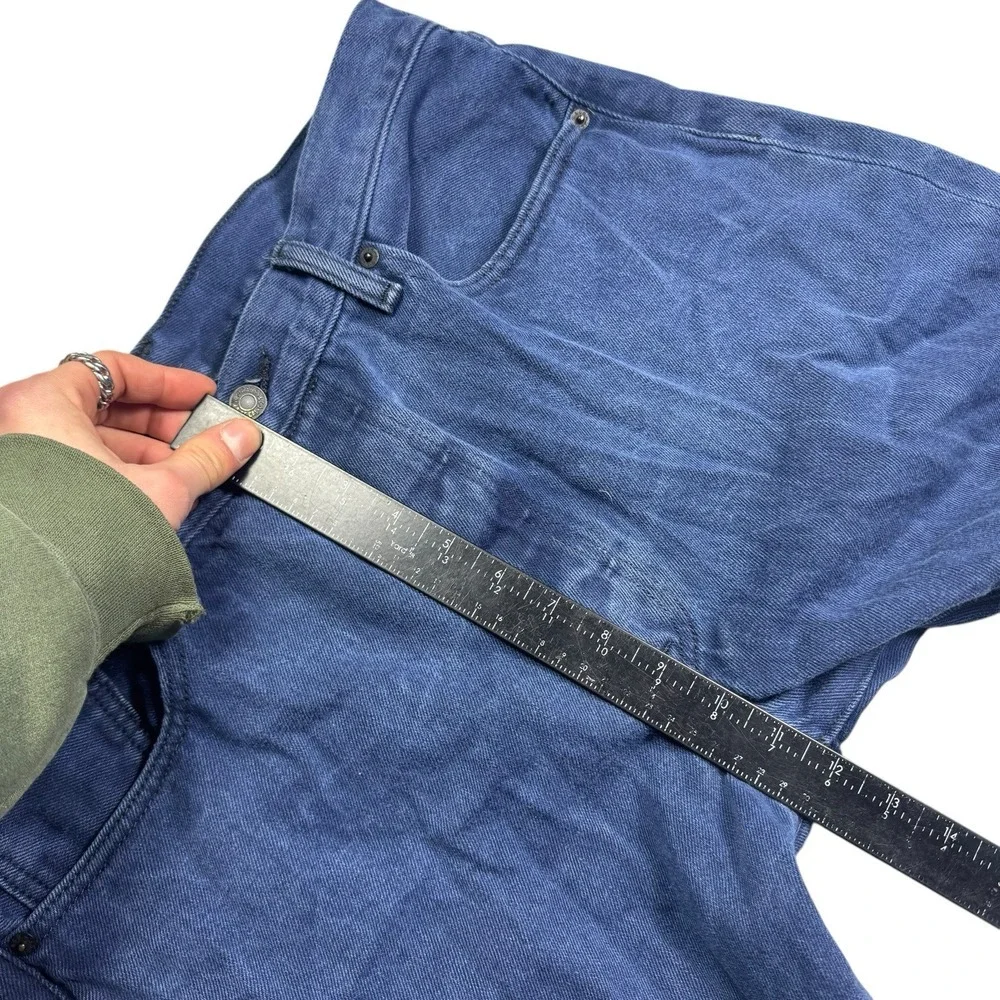 Levi's 501XX Jeans Mens 36x30 Dark Wash Button Fly Straight Grunge Baggy Midrise